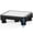 Black-White, variant on Mobility Step Stool for Adults & Seniors, Portable Anti-Slip Platform with 600lbs Capacity, Adjustable Height for Bathroom Kitchen Bedroom,Gray-White