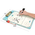 GoSports Hockey Coaches Boards 2 Sided Premium Dry Erase Clipboards
