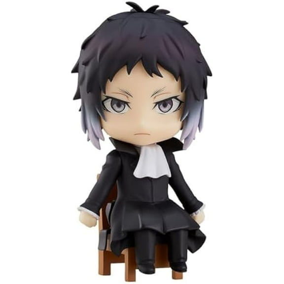 Bungo Stray Dogs: Ryunosuke Akutagawa Nendoroid Swacchao! Nendoroid Action Figure, Multicolor