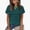 Green, variant on Womens Plus Size Blouses New Womens Tops Short Sleeve V Neck Stripe Shirts with Trendy Spring Summer Tees Blouses Style B-65 Navy XL