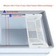 thumbnail image 4 of Contenedores Ajustables del Organizador del Congelador Cesta Expandible para Congelador Horizontal de PP de 10 a 15 KG de Carga para los Gabinetes de Cocina Despensa Armarios ANGGREK Otros, 4 of 8