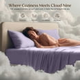 thumbnail image 6 of 4 Piece Queen Deep Pocket Bed Sheet Set, 16 Inches, Premium Microfiber Sheets - Lavender, 6 of 8