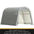 thumbnail image 6 of Shed-in-a-Box 10 x 10 x 8 ft Replacement Cover Kit Round 7 oz. Gray  (Frame not included), 6 of 7