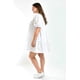 thumbnail image 2 of Vestido de popelina Roman Fashion /Tallas Extras, 003 (Blanco) blanco 42, 2 of 7