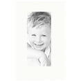 thumbnail image 2 of ArtToFrames 8x13" Fabric White Custom Mat for Picture Frame with Opening for 4x9" Photos. Mat Only, Frame Not Included (MAT-141), 2 of 5