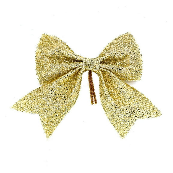 WEGFTDUOP Christmas Bow Bright Face Bow Christmas Christmas Tree Pendant Gift Decorating Bow