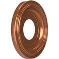 thumbnail image 2 of Ekena Millwork 10"OD x 3 1/2"ID x 1 1/8"P Traditional Thermoformed PVC Ceiling Medallion (Fits Canopies up to 5 1/2"), Bright Coat Copper, 2 of 10
