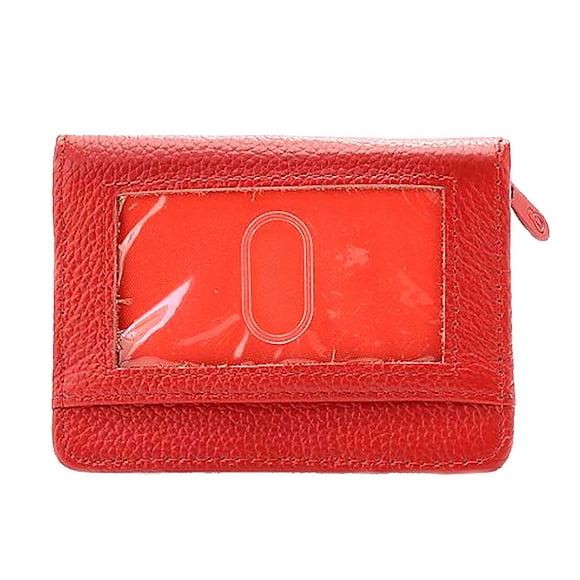Lock Wallet RFID Blocking Wallet para hombres Mujeres 18 mangas contiene 36 tarjetas Protect Identity Theft Sleek Simple Secure (Rojo LockWallet ON-LW-RD