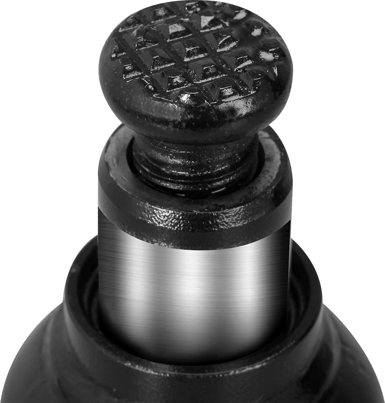 Torin Hydraulic Welded Bottle Jack, 4 Ton (8000 lb) Capacity, Black