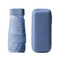 thumbnail image 5 of Seis Paraguas de Tarjeta Plegable Portátil Bolsillo Cápsula Paraguas Anti-Ultravioleta para Lluvia y Brillo Protector Solar Paraguas, B, 5 of 5