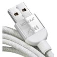 thumbnail image 2 of Cable de Carga Rapida Moreka CB-054 4 en 1 65W USB A y Tipo C y Lightning 1.2 Metros Trenzado, 2 of 2