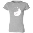 thumbnail image 2 of Sweet Cats Yin Yang Kittens Printed Design Women's Tank Top Soft and Comfy Tank Top, Lightweight Tank Top Sport Gray Tee Small, 2 of 3