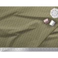 thumbnail image 3 of Soimoi Moss Georgette Fabric Geometric Small Decor Fabric Printed Yard 42 Inch Wide, 3 of 3