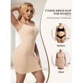 thumbnail image 6 of Vaslanda Shapewear Slip Dress for Women Under Dress Seamless Tummy Control Slip Dress, 6 of 6