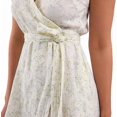 thumbnail image 5 of Amazhiyu Womens Cotton Summer Spaghetti Strap Sleeveless Midi Wrap Dress Pockets, 5 of 8