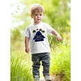 thumbnail image 2 of Funny Shark Smiling T-Shirt Infant -Image by Shutterstock,  12 Months, 2 of 4