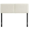 thumbnail image 3 of Lindee Boucle Fabric King Headboard in Cream, 3 of 8
