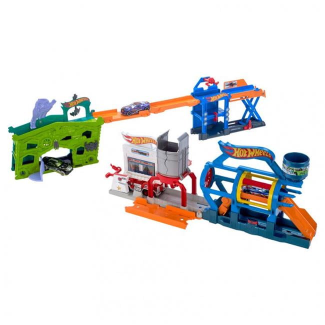 hot wheels turbo jet car wash