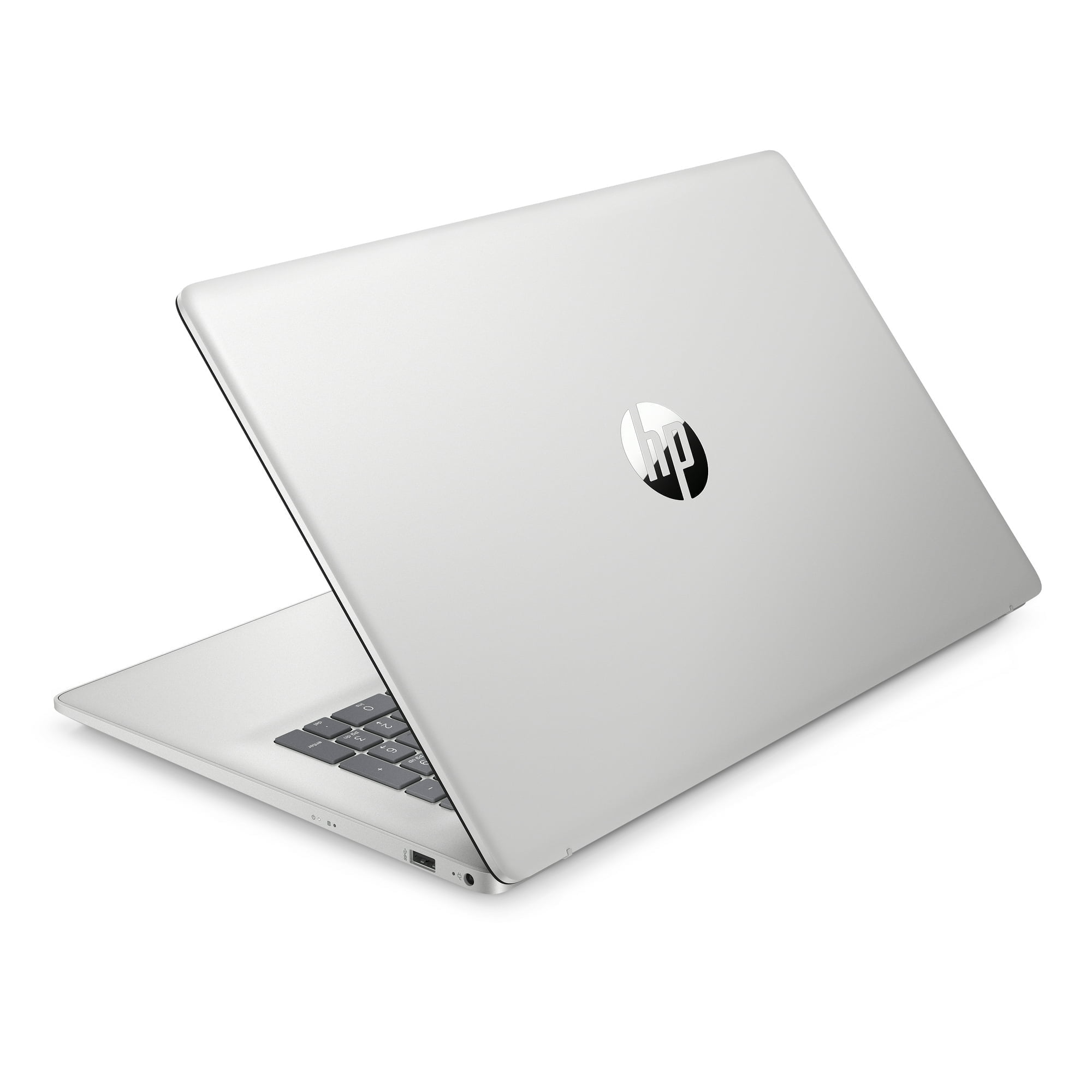 HP 17.3" FHD IPS Laptop, AMD Ryzen 5 7430U, 8GB RAM 512GB SSD, Windows 11 Pro, with VLT 64GB SD Card, Natural Silver