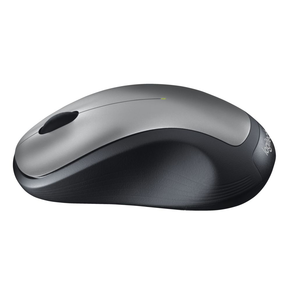 Logitech Full-Size Wireless Mouse, Silver photo 3