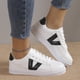 thumbnail image 1 of 2023 Zapatos De Tenis Para Mujer Verano Nuevos Deportivos De Fondo Plano Casuales Para Parejas, 1 of 4