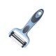 thumbnail image 1 of Bewildely Peladores de verduras 3 en 1, herramienta de pelado Zester giratorio de 360 ​​grados, rallador de frutas para zanahoria, pepino, Cocina y Comedor Azul Bewildely HA079747-04, 1 of 6