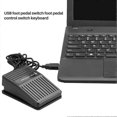 thumbnail image 2 of USB Foot Pedal Switch Control Keyboard Action for PC Computer Games New Foot switch USB HID pedal, 2 of 5