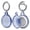 Blue, variant on 4 Pack for AirTag Holder with Keyring, Waterproof Shockproof TPU AirTag Case Cover, Lightweight Secure Tracker Holder for Dog Pet Collar, Keys, Backpack, Travel, Kids & Elderly