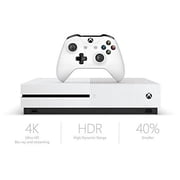 Restored Microsoft Xbox One S 500GB Video Game Console, White