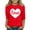 Clear, variant on Valentine's Day 3/4 Length Sleeve Shirts for Girls Size 10-12 Funny Love Heart Print T-Shirt Girls Fashion Crew Neck Shirts Soft Fall Winter Gifts for Girls Pink 9-10Y