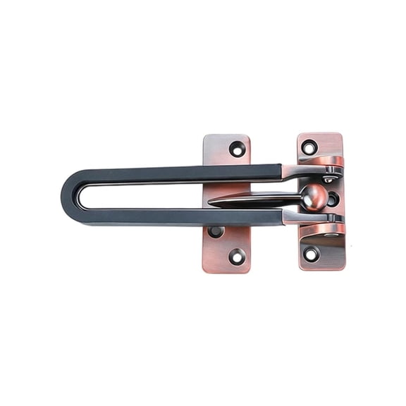 MOMOJIA Strong Metal Mixture Sliding Door Security Lock Chain For Strengthened Home And Hotel Safety