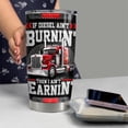 thumbnail image 6 of Trucker Tumbler 20oz Trucker Gifts for Truck Driver Stainless Steel Insulated Tumblers Coffee Travel Cup Mug Truckers Appreciation Gift for Men Dad, 6 of 7