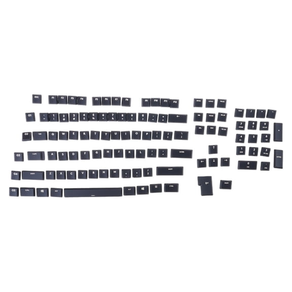 Fade Resistant ABS Keycaps Quick Clean Surfaces for G915/G913/G815/G813 TKL Keyboards Color Maintained
