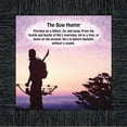 thumbnail image 2 of Bow Hunters Prayer, Hunting, Gaming with Crossbow Picture Frame, 10x10 8504, 2 of 6