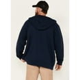 thumbnail image 4 of Hawx Work Gear Men's Thermal Sherpa Lined Hooded Work Jacket - HXFA23K23-NVY   US, 4 of 4