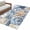 light blue, variant on Area Rug for Living Room, Blue Starfish Coastal Non-Slip Indoor Large Carpet for Bedroom/Dining Room, Eucalyptus Summer Nautical Shell Washable Low-Profile Rectangle Floor Runner Rugs - 4 x 6 Ft