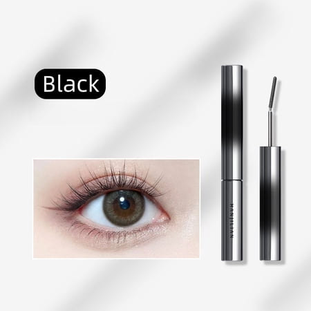 Judy Mascara Iron Wand Mascara Black Washable Metal Mascara Volumizing Mascara Waterproof Sweatproof Natural Mascara Formaldehyde-Free, Long-Lasting Smudge-Proof Cosmetics