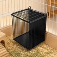 thumbnail image 1 of Soporte para conejo, comedero universal para cobaya con cesta almacenamiento con gancho para mascotas pequeñas, animales pequeños 26 cm x 275 cm x 315 cm, 1 of 8