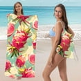 thumbnail image 6 of geerera Europe And The United States Beach Towel Bag Portable Storage Backpack Printed Towel Bath Towel, 6 of 6