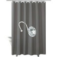 thumbnail image 4 of 12PCS Shower Curtain Hooks Decorative Hand Carved Shower Curtain Hooks Rings for Bathroom Decorative Rhinestones Shower Curtain Rings Hangers for Shower Curtains, Clothing, Towels, etc. Clear, 4 of 4