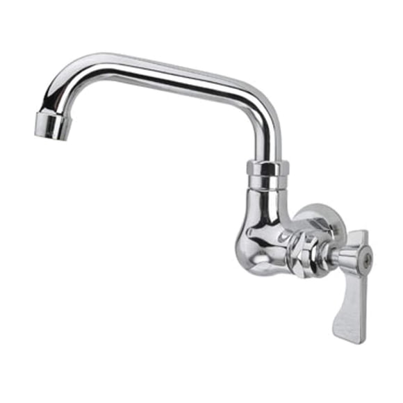Krowne Royal Series Grifo de montaje en pared con un solo orificio, boquilla de 12 ", 16-171L