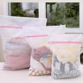 thumbnail image 6 of Raindrops 6Pcs Lingerie Bags for Laundry Polyester with Zipper for Delicate Items, 6 of 8