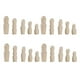 thumbnail image 2 of 20x de Huecas Peg Dolls Little Family People Peg Doll Juguetes, 2 of 9