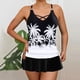 thumbnail image 1 of Traje de baño tankini de verano para mujer, talla grande, estampado, bikini dividido, traje de baño de dos piezas para mujer, trajes de baño tankini para mujer, traje de baño de 2 piezas para mujer, t, 1 of 5