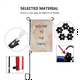 thumbnail image 4 of 20 Tapones de Goma para Bandera de Jardín, Tapones de Goma, Clips Antiviento para de Jardín, Soporte para Bandera, Accesorios para Postes, 4 of 5