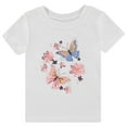 thumbnail image 2 of BTween Girls 4-Piece Summer Tops | Fashionable Short Sleeve T-Shirt | Casual Daily Shirt for Kids, ORCHD,10/12, 2 of 8