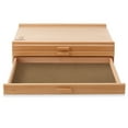 thumbnail image 3 of 7 Elements 3 Drawer Wooden Artist Storage Supply Box for Pastels, Pencils, Pens, Markers, Brushes and Tools, 3 of 7
