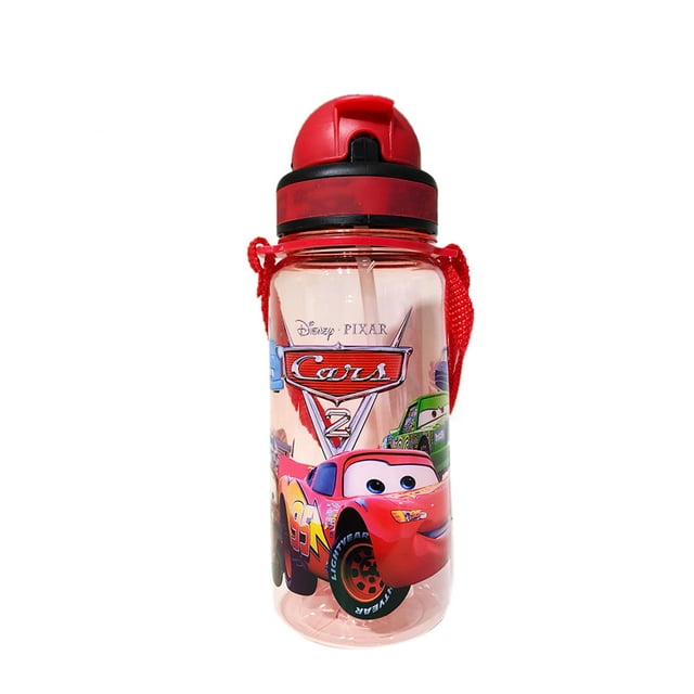Botella de agua con pajita para Niños Jadeshay plástico