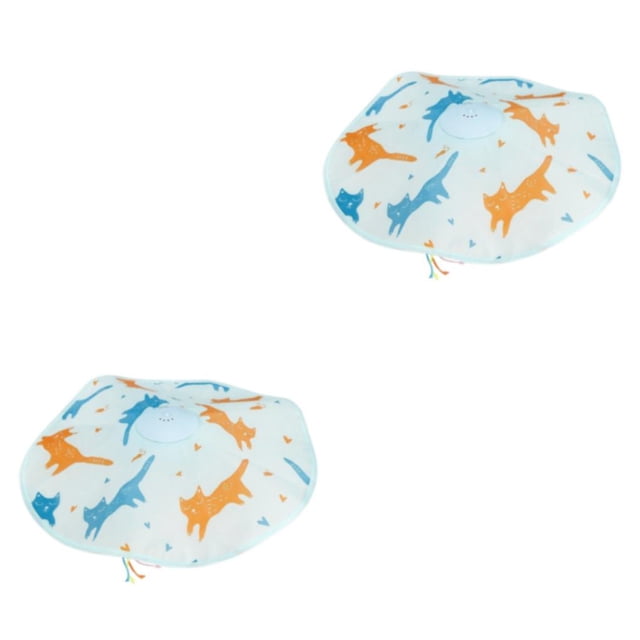 relayinert Cat Toy For Interactive Play - Comfortable And Soft Convenient And Portable Cat Toys Interactive Automatic Cat Toy blue Battery version 2Set
