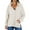 Beige, variant on EDFBUYKRS Female Long Sleeve Sweatshirt Plus Size Sweatshirts for Women Crewneck Casual Tunic Tops Long Sleeve Shirts Size S